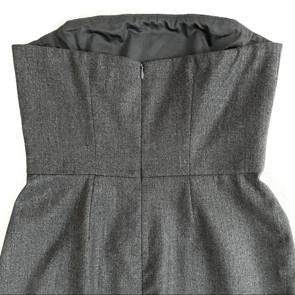 CLUB Monaco Wool Strapless Dress - Picture 7 of 15